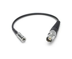 NI / EMERSON 787230-0R2 Test Cable Assembly, Coaxial Cable, HDBNCM-BNCF, HD BNC Male to BNC Female, 50 Ohm, 20 cm