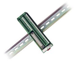 NI / EMERSON 778672-01 Terminal Block, CB-37FV, 37-Pin DSUB to Screw, Vertical DIN-Rail Mount, Test and Measurement Devices