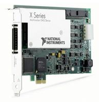 NI / EMERSON 781050-01 Multifunction I/O Device, PCIe-6361, 2 MSPS, 16 bit, 16 Input, 2 Output, 24 I/O, ± 10 V, DAQ Device