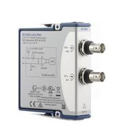 NI / EMERSON 783827-01 Sound and Vibration Module, NI-9250, AC/DC Coupling, 2 Input Channel, 24 bit, 102.4 kSPS, BNC