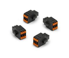 NI / EMERSON 785993-01 Terminal Block, NI-9973, 6 Position, Front Mount, C Series Spring and Screw Terminal Modules