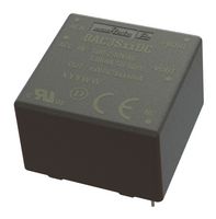 MURATA POWER SOLUTIONS BAC3S24DC AC/DC PCB Mount Power Supply (PSU), 120 to 373V DC, ITE, 1 Output, 3 W, 24 VDC, 125 mA