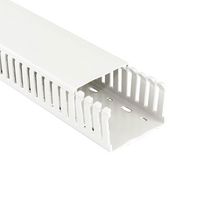 BETADUCT 20470074H Trunking, Narrow Slot, 75 mm (H) x 75 mm (W) x 2 m (L), Grey, PC, ABS
