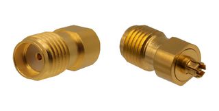 JOHNSON - CINCH CONNECTIVITY 134-1001-003 RF / Coaxial Adapter, 26.5 GHz, SMA, Jack, SMPM, Jack, Straight Adapter, 50 ohm