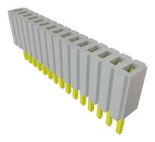 SAMTEC SLM-115-01-S-S PCB Receptacle, Board-to-Board, 1.27 mm, 1 Rows, 15 Contacts, Through Hole Mount