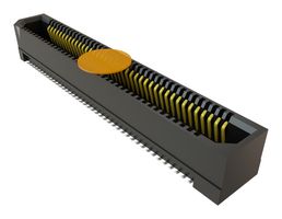 SAMTEC ERF8-040-05.0-L-DV-K-TR Mezzanine Connector, Receptacle, 0.8 mm, 2 Rows, 80 Contacts, Surface Mount, Beryllium Copper