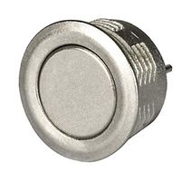 SCHURTER 3-109-096 Vandal Resistant Switch, MCS 16 Series, 16.1 mm, SPST-NO, Momentary, Round Flat