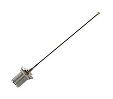 TAOGLAS CAB.954 RF / Coaxial Cable Assembly, 11.8 ", 300 mm, 1.37mm, N-Type Jack, 90° MHFI Plug, 50 ohm