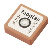 TAOGLAS GP.1575.12.4.A.02 RF Antenna, Patch, 1.575 GHz, Right Hand Circular, Adhesive, 1.5 dBi, 1.5 VSWR
