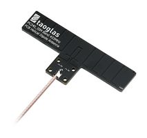 TAOGLAS PC240.09.0300K RF Antenna, Dipole, 433 MHz, Linear, Adhesive / Screw, -0.97 dBi, 2 VSWR