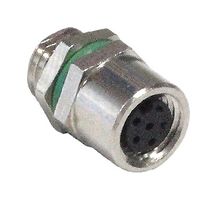 BULGIN LIMITED PXMBNI08RPF08AFLM8002 Sensor Cable, M8 Receptacle, Free End, 8 Positions, 200 mm, 7.9 ", Buccaneer M8 Series