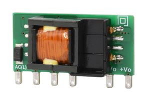 CUI PBO-3C-12 AC/DC PCB Mount Power Supply (PSU), ITE, 1 Output, 3 W, 12 VDC, 250 mA
