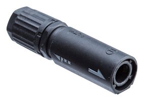 AMPHENOL LTW Q8U-06BFFA-QL8001 Sensor Connector, HS-Lok Series, Q8, Female, 6 Positions, Solder Socket, Straight Cable Mount