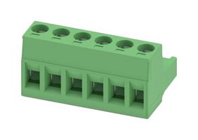 PHOENIX CONTACT 1757051 Pluggable Terminal Block, 5.08 mm, 6 Ways, 24 AWG, 12 AWG, 2.5 mm², Screw