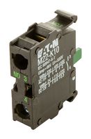 EATON MOELLER M22-K10 Contact Block, 1NO, 6 A, 500 V, 1 Pole, M22 Series, Screw