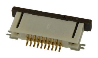 MOLEX 52746-1533 FFC / FPC Board Connector, R/A, 0.5 mm, 15 Contacts, Easy-On 52746 Series, Solder, Bottom, 1 Row