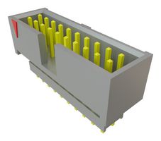 SAMTEC ZSS-110-01-L-D-540 Stacking Board Connector, Flex Stack ZSS, 20 Contacts, 2.54 mm, Through Hole, 2 Rows