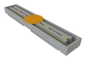 SAMTEC QSH-060-01-F-D-A-K-TR Mezzanine Connector, Receptacle, 0.5 mm, 2 Rows, 120 Contacts, Surface Mount, Phosphor Bronze