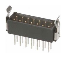 HARWIN M80-7530442 Pin Header, Wire-to-Board, 2 mm, 2 Rows, 4 Contacts, Through Hole Straight, Datamate L-Tek M80