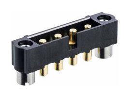 HARWIN M80-5000000M2-04-PM1-00-000 Rectangular Connector, Datamate Mix-Tek M80, 4 Contacts, Plug, 4 mm, Through Hole, 1 Row