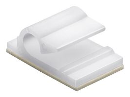 WURTH ELEKTRONIK 523210000 Fastener, Adhesive Backed Cable Clip, 5.1 mm, Nylon 6.6 (Polyamide 6.6), Natural, 20.7 mm