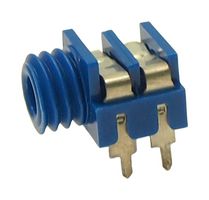 CLIFF ELECTRONIC COMPONENTS CL1384L. Phone Audio Connector, 2 Contacts, Receptacle, 3.5 mm, PCB Mount, Tin Plated Contacts