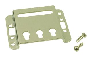 IDEC FB9Z-PK1 Mounting Bracket, Stainless Steel, 53.3 mm, 72 mm, FB Series Control Boxes, 2.1 ", 2.8 "