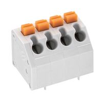 WURTH ELEKTRONIK 691412320006 Wire-To-Board Terminal Block, 3.81 mm, 6 Ways, 30 AWG, 16 AWG, 1.31 mm², Push In