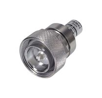 HUBER+SUHNER 65_716-50-0-2/003_-E RF Terminator, Coaxial Termination, 0 GHz, 4 GHz, 7/16, Plug, 50 ohm
