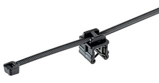 PANDUIT CMEA24-2S-C300 Cable Tie, Nylon 6.6 (Polyamide 6.6), Black, 188 mm, 14.7 mm, 47.8 mm, 50 lb