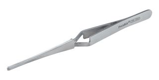 PROSKIT INDUSTRIES 1PK-108T Tweezers, Reverse Action, Serrated Blunt, 165 mm, Stainless Steel