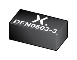 NEXPERIA PMX100UNZ Power MOSFET, N Channel, 20 V, 1.3 A, 0.122 ohm, DFN0603, Surface Mount