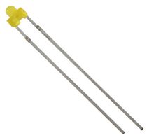 VISHAY TLUY2400 LED, Yellow, Through Hole, T-3/4 (1.8mm), 20 mA, 2.4 V, 594 nm