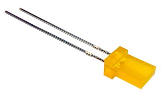 MULTICOMP PRO MP007954 LED, Super Amber, Through Hole, 2mm x 5.25mm, 20 mA, 2 V, 605 nm