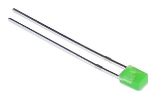 MULTICOMP PRO MP007962 LED, Super Green, Through Hole, 2mm x 3mm, 20 mA, 2 V, 571 nm