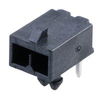 MOLEX 215760-1002 Pin Header, Wire-to-Board, 3 mm, 1 Rows, 2 Contacts, Through Hole Right Angle