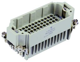TE CONNECTIVITY T2031442101-000 Heavy Duty Connector, HDD, Insert, 72+PE Contacts, H16B, Plug, Crimp Pin - Contacts Not Supplied