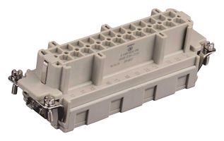 TE CONNECTIVITY T2040483201-000 Heavy Duty Connector, HE, Insert, 24+PE Contacts, H24B, Receptacle, Spring Socket