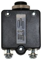 TE CONNECTIVITY - POTTER&BRUMFIELD W58-XC4C12A-2 Thermal Circuit Breaker, Push-to-Reset, W58 Series, 2 A, 1 Pole, 50 V, 250 V, Panel