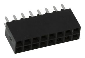 TE CONNECTIVITY - AMP 5-534206-8 PCB Receptacle, Board-to-Board, 2.54 mm, 2 Rows, 16 Contacts, Through Hole Mount, AMPMODU MOD II
