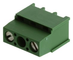 TE CONNECTIVITY - BUCHANAN 282843-3 Wire-To-Board Terminal Block, 10.16 mm, 3 Ways, 30 AWG, 12 AWG, 3 mm², Screw