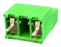 TE CONNECTIVITY - BUCHANAN 282858-2 Wire-To-Board Terminal Block, 10 mm, 2 Ways, 30 AWG, 12 AWG, 3 mm², Screw