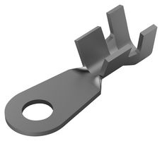 TE CONNECTIVITY - AMP 160163-2 Ring Tongue Terminal, M4, #8, 10 AWG, 5.3 mm²