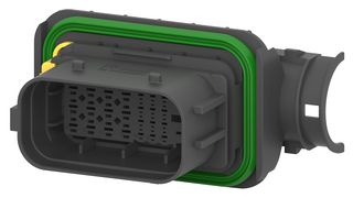 TE CONNECTIVITY 1-2112041-2 Automotive Connector Housing, Black, LEAVYSEAL, Plug, 26 Ways