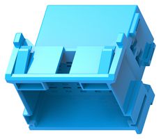 TE CONNECTIVITY 3-967629-1 Automotive Connector Housing, Blue, Timer Connector System, Plug, 18 Ways