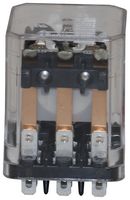 TE CONNECTIVITY - POTTER&BRUMFIELD KUP-14A15-24 Power Relay, 3PDT, 24 VAC, 10 A, KUP Series, Socket, Non Latching
