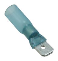 TE CONNECTIVITY - RAYCHEM 467777-000 Quick Disconnect Terminal, Tab, 6.35mm x 0.81mm, 0.25" x 0.032", 16 AWG, 14 AWG
