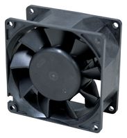 NMB TECHNOLOGIES 08038RA-12Q-EA-00 DC Axial Fan, 12 V, Square, 92.5 mm, 25 mm, Ball Bearing, 20 CFM