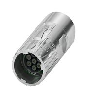 PHOENIX CONTACT 1628989 Circular Connector, M-Series Circular Connector, Cable Mount Plug, 6 Contacts