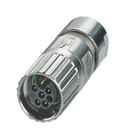 PHOENIX CONTACT 1629039 Circular Connector, M-Series Circular Connector, Cable Mount Plug, 5 Contacts